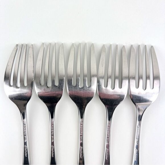 International LIBERTY 1847 Rogers Bros Stainless Flatware Salad Fork 6 3/4" - Picture 5 of 8